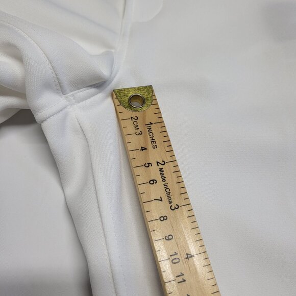 Mizuno Performance Softball Pants Womens Medium Quilted Padding Belt Loop White - Picture 12 of 15